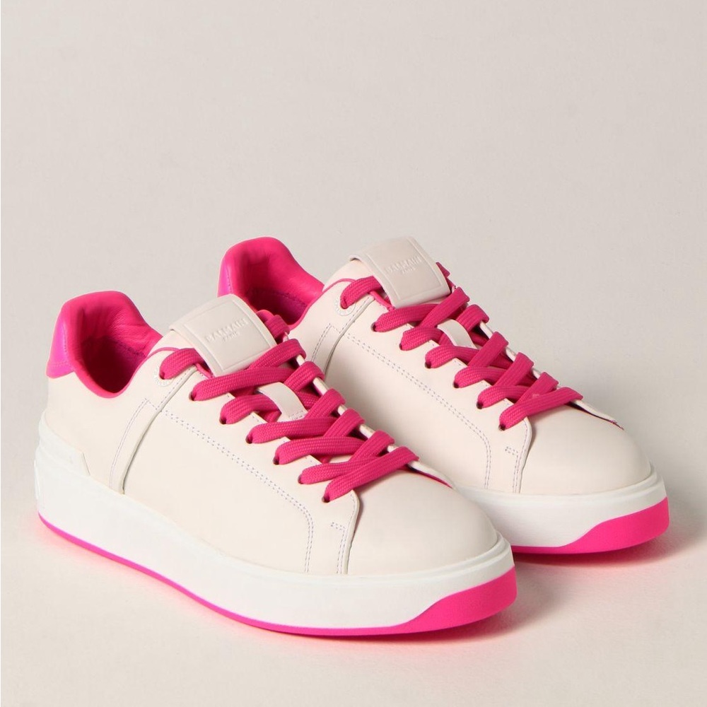 Original Brand New BALMAIN PARIS Women Sneakers size 38- US 8 - Picture 3 of 4